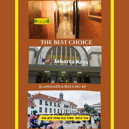 Twins Hotel Jakarta Eksteriør billede